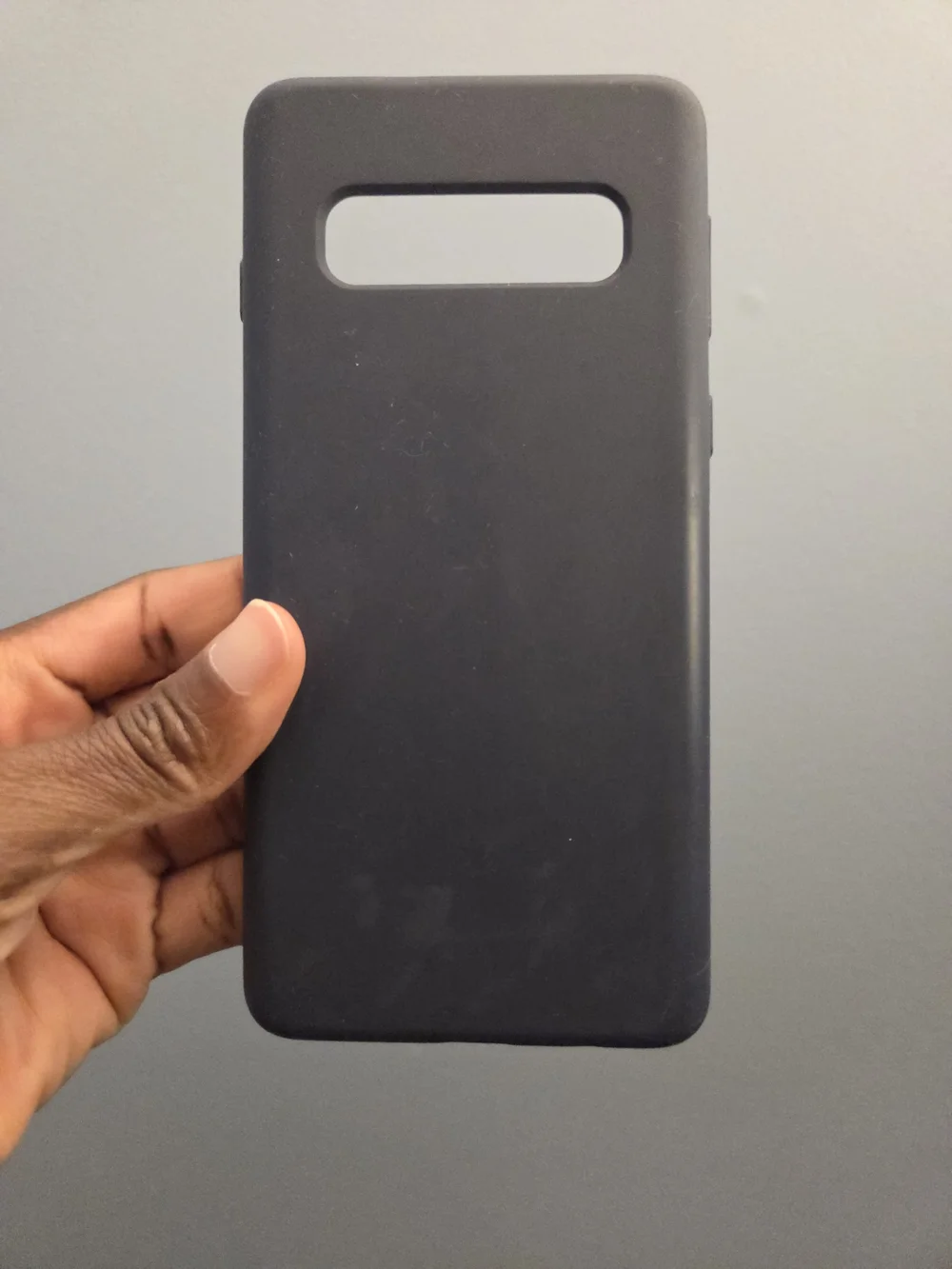 Navy Silicone Phone Case for Samsung S10